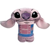 DISNEY STITCH ANGEL COPERTA PILE CON CAPPUCCIO 120X150CM LYO