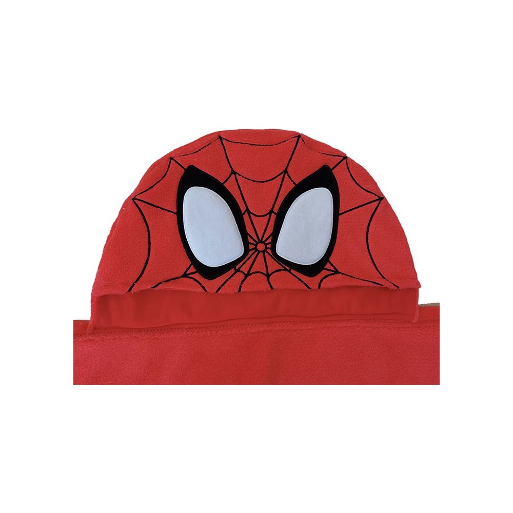 MARVEL SPIDER-MAN COPERTA PILE CON CAPPUCCIO 120X150CM LYO