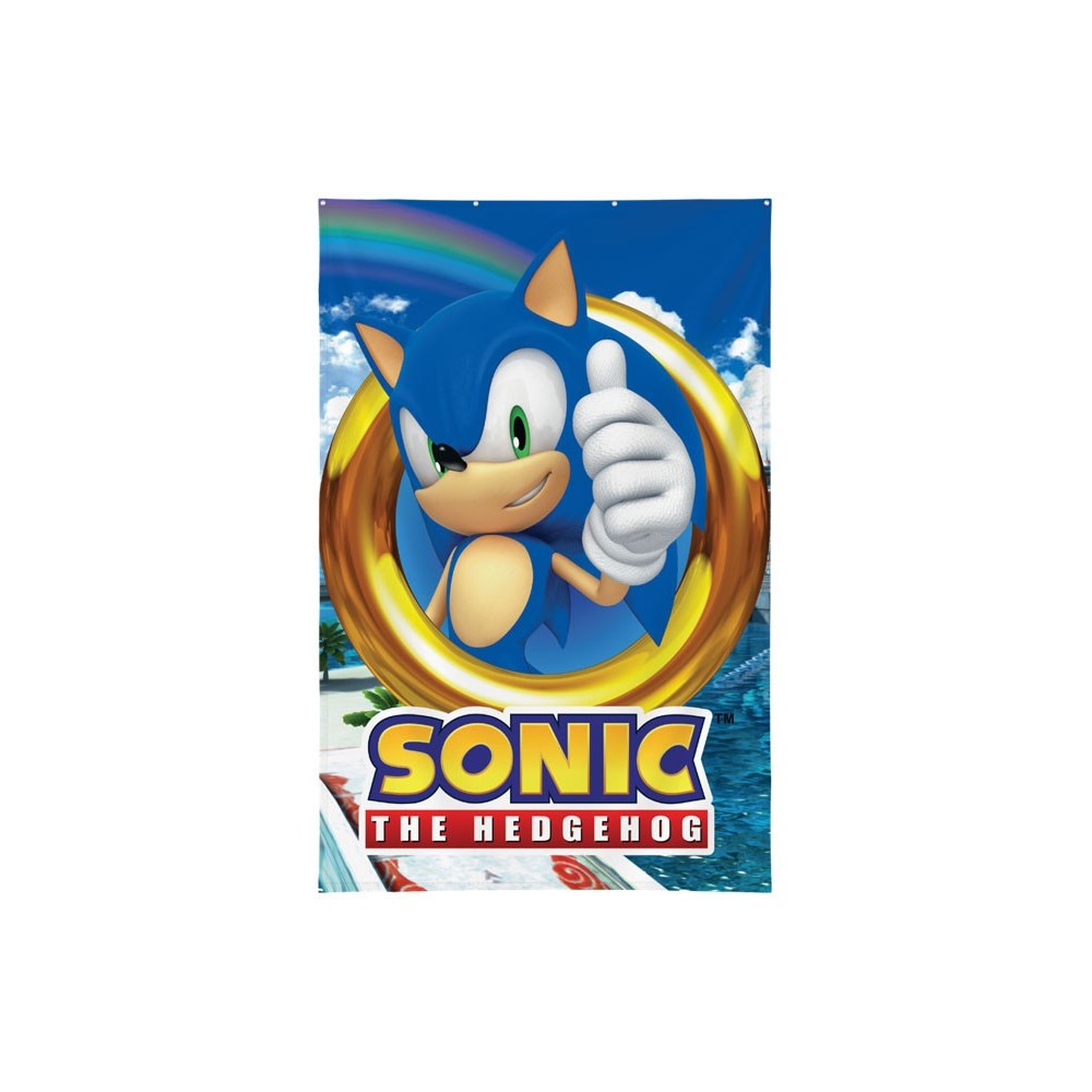 LYO SONIC THE HEDGEHOG WALL DECOR 125X85CM