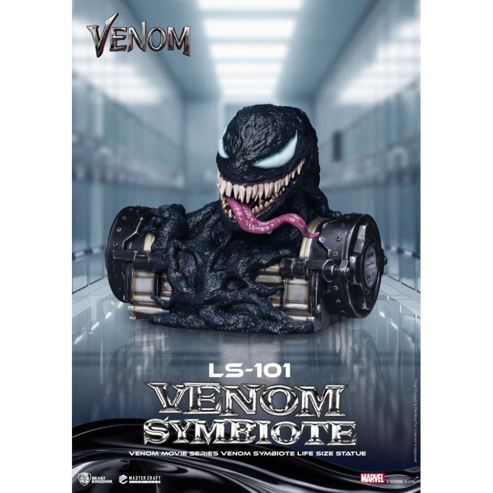 VENOM MOVIE SERIES VENOM SYMBIOTE LIFE SIZE STATUA BEAST KINGDOM