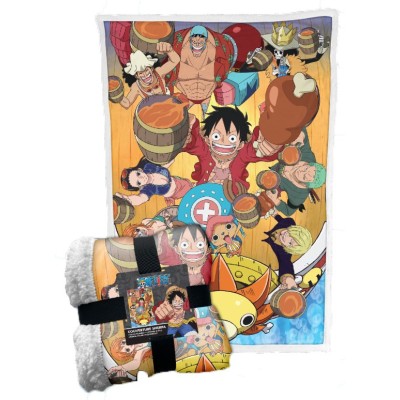 LYO ONE PIECE CREW FLEECE SHERPA BLANKET 100X150CM