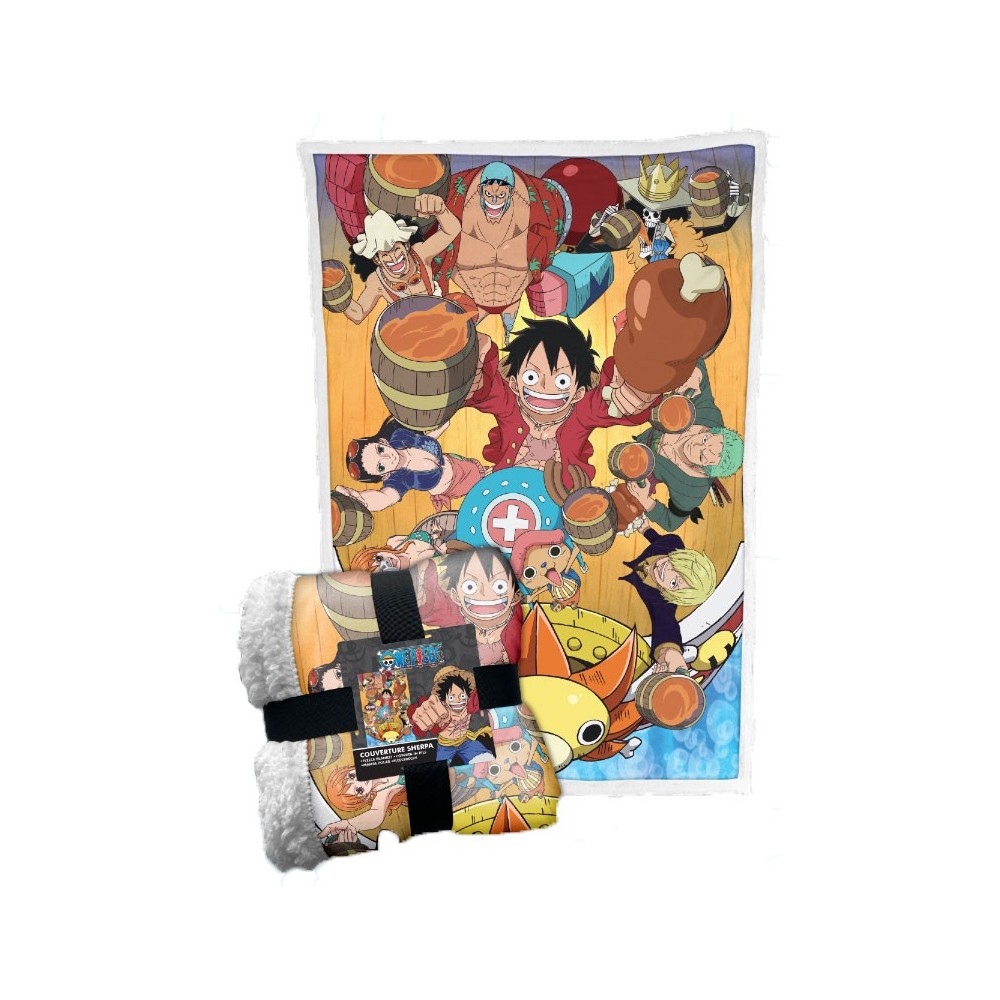 ONE PIECE CREW COPERTA IN PILE SHERPA 100X150CM LYO