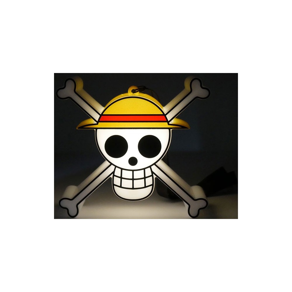 TEKNOFUN ONE PIECE SKULL LIGHT UP FIGURINE PORTABLE
