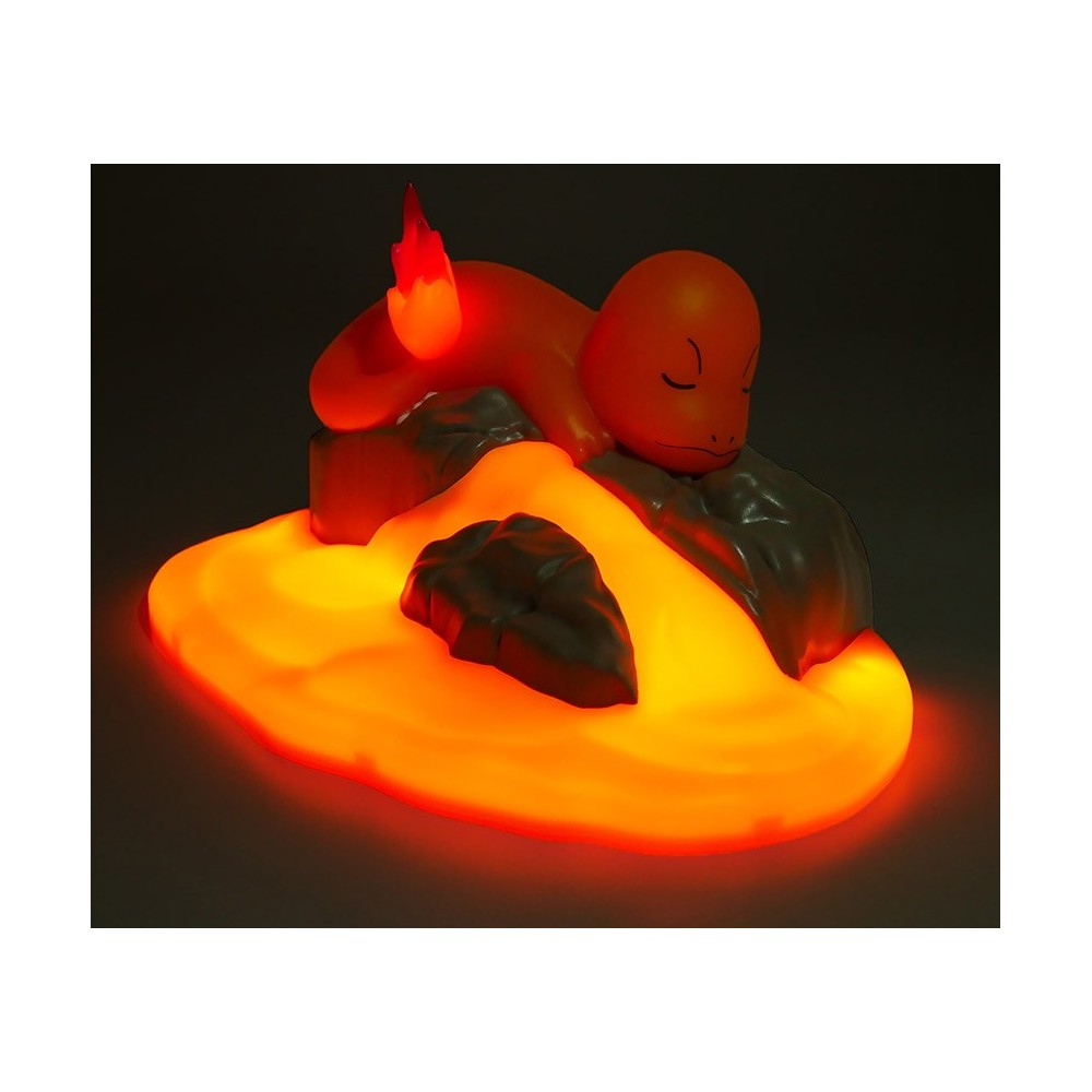 POKEMON CHARMANDER LIGHT UP SCENE DIORAMA LAMPADA TEKNOFUN