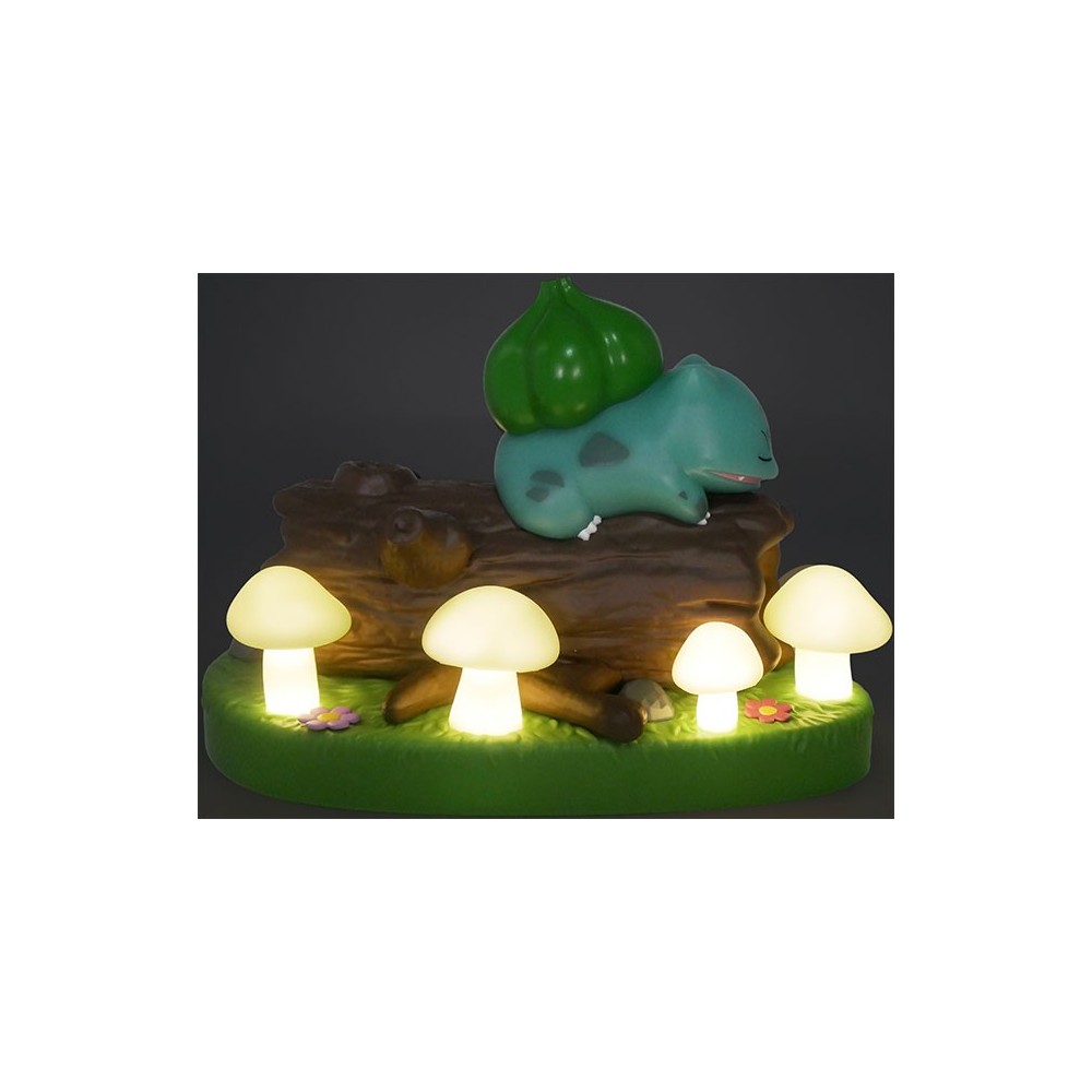 POKEMON BULBASAUR LIGHT UP SCENE DIORAMA LAMPADA TEKNOFUN