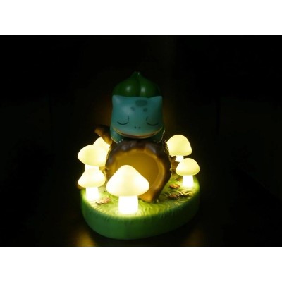 POKEMON BULBASAUR LIGHT UP SCENE DIORAMA LAMPADA TEKNOFUN