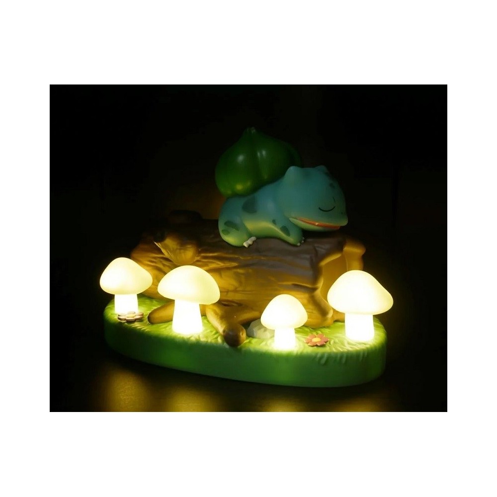POKEMON BULBASAUR LIGHT UP SCENE DIORAMA LAMPADA TEKNOFUN