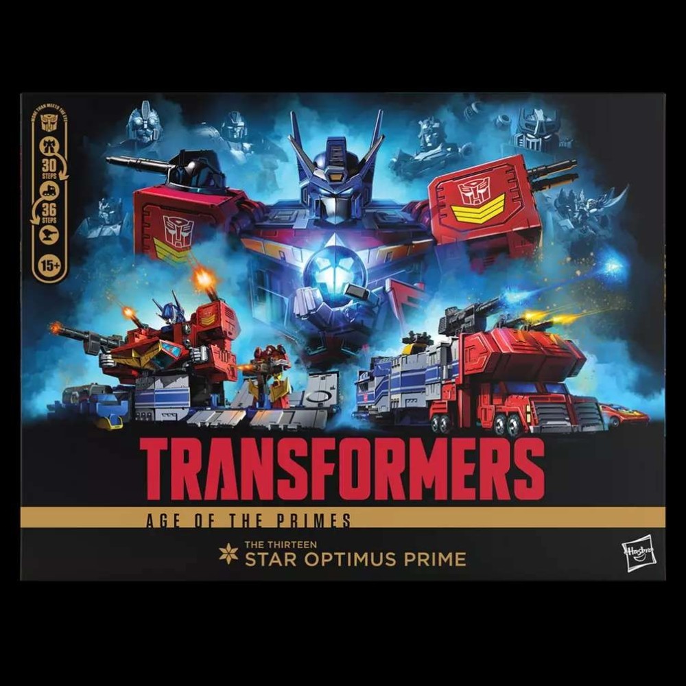 TRANSFORMERS AGE OF THE PRIMES STAR OPTIMUS PRIME ACTION FIGURE HASBRO