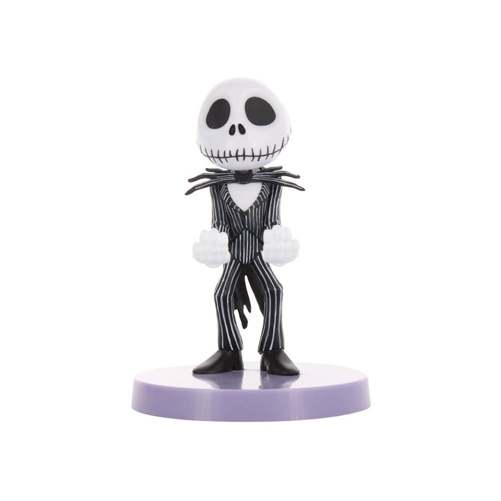 EXQUISITE GAMING NIGHTMARE BEFORE CHRISTMAS JACK SKELLINGTON EAR BUDS AND CABLE GUY FIGURE BUNDLE