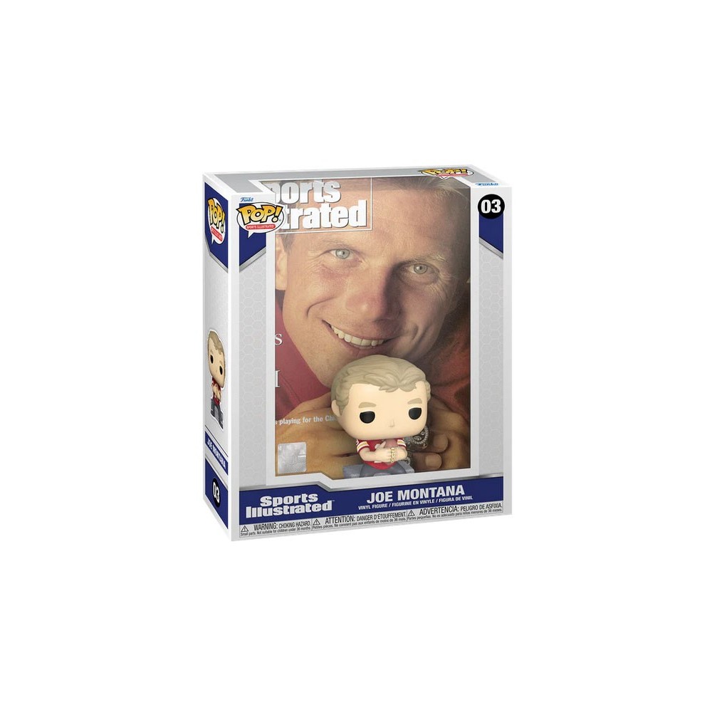 FUNKO POP! SPORT ILLUSTRATED COVER JOE MONTANA BOBBLE HEAD FIGURE FUNKO