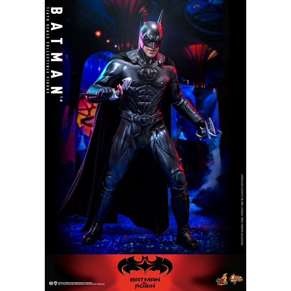 BATMAN & ROBIN MOVIE MASTERPIECE BATMAN ACTION FIGURE HOT TOYS