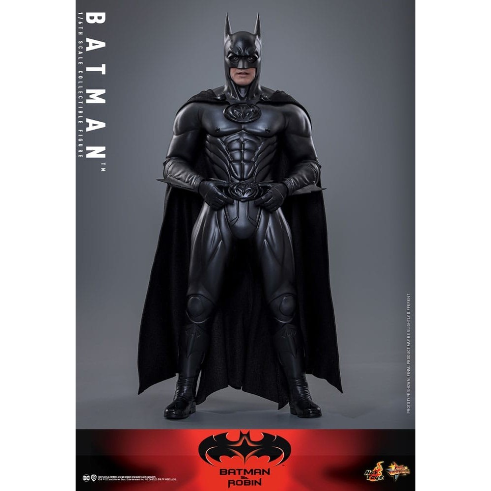 BATMAN & ROBIN MOVIE MASTERPIECE BATMAN ACTION FIGURE HOT TOYS