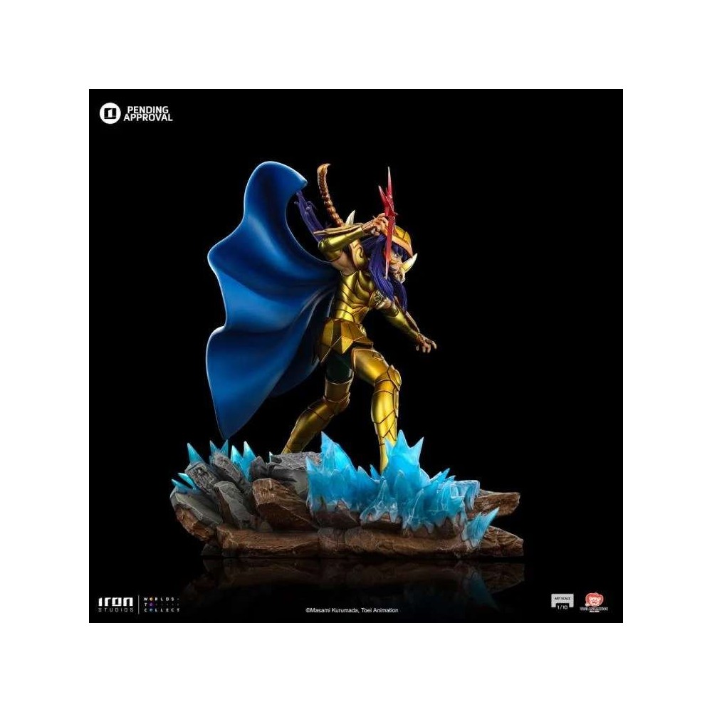 IRON STUDIOS SAINT SEIYA SCORPIO MILO ART SCALE 1/10 STATUE