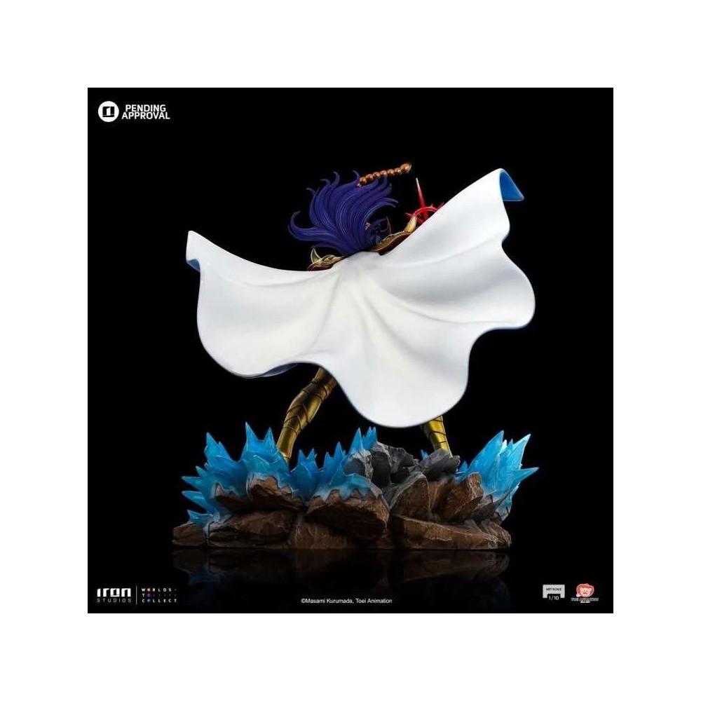 SAINT SEIYA SCORPIO MILO ART SCALE 1/10 STATUA FIGURE IRON STUDIOS