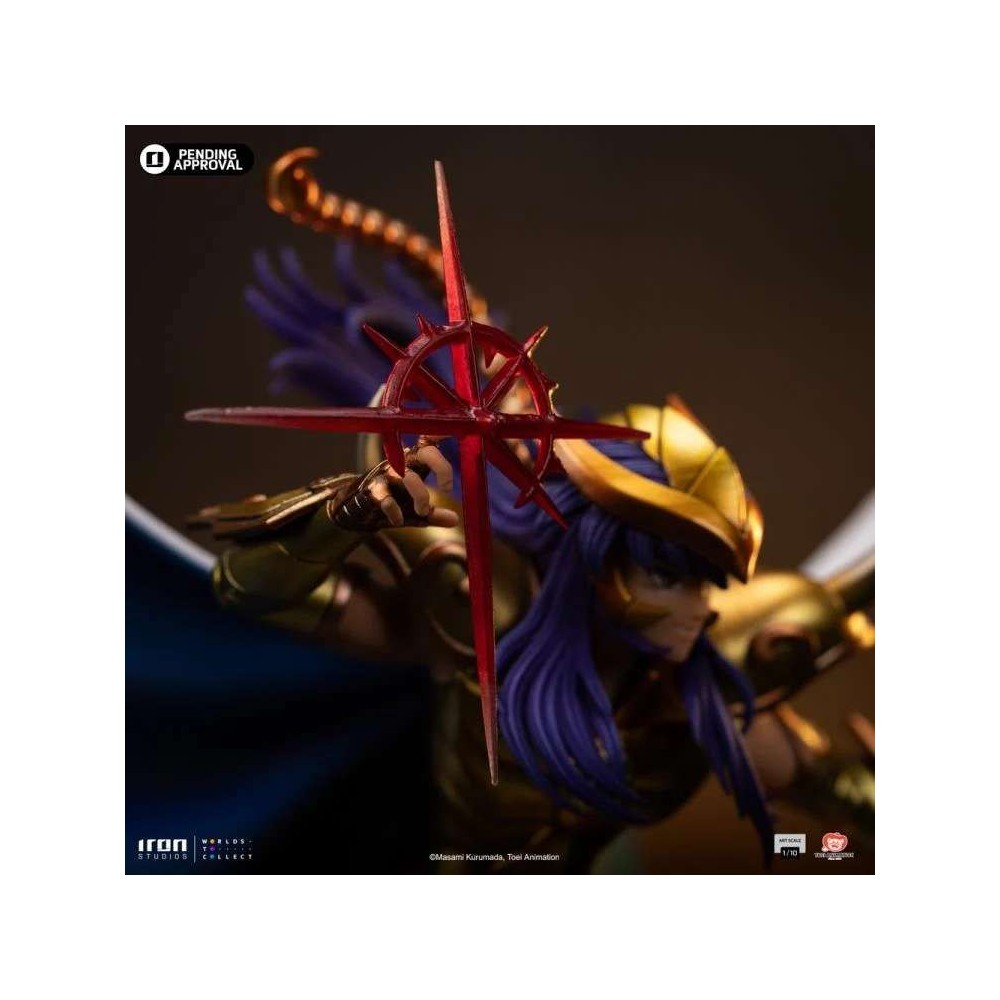 SAINT SEIYA SCORPIO MILO ART SCALE 1/10 STATUA FIGURE IRON STUDIOS