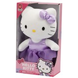 HELLO KITTY PURPLE SATIN 30CM PUPAZZO PELUCHE FIGURE GIOCHI PREZIOSI