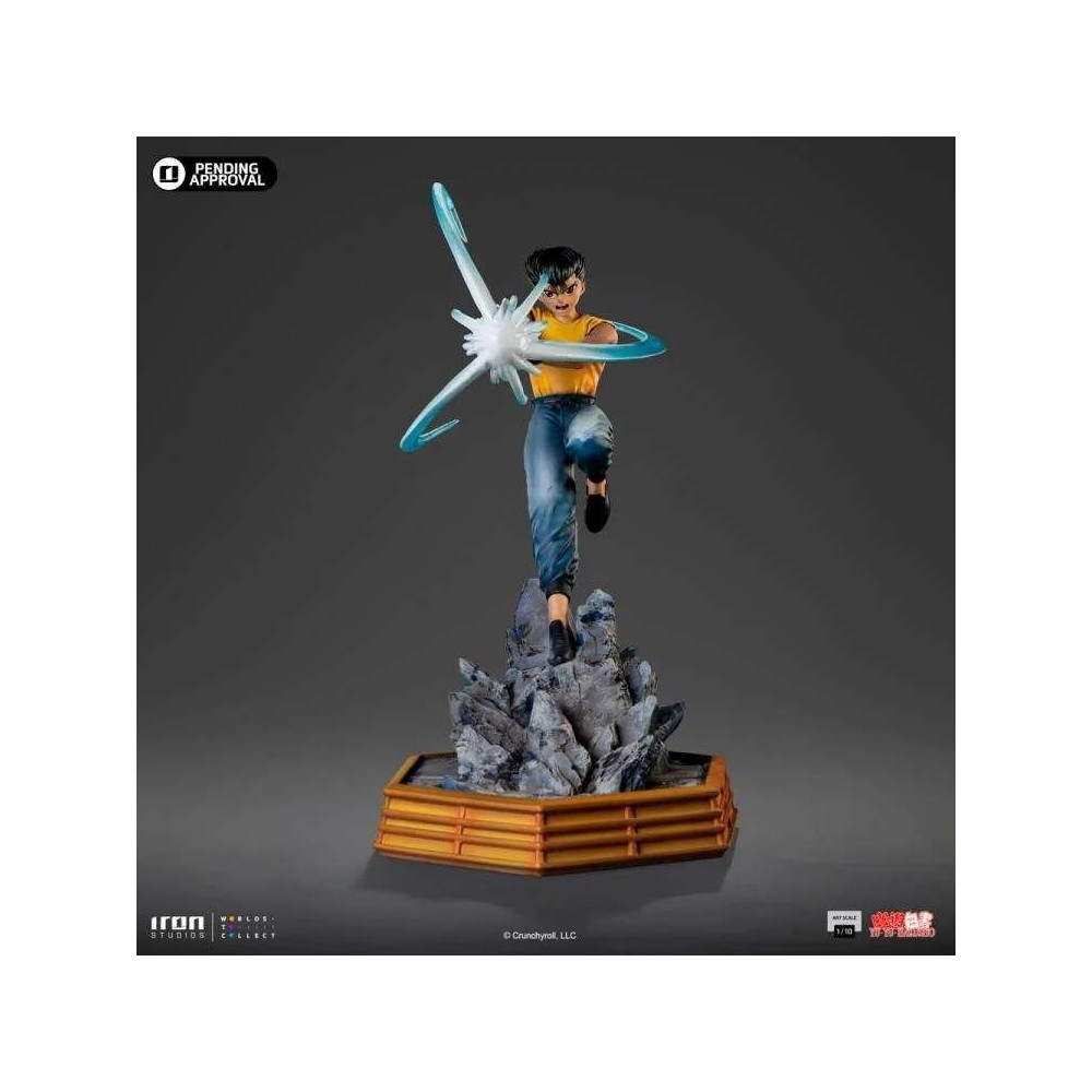 IRON STUDIOS YU YU HAKUSHO YUSUKE URAMESHI ART SCALE 1/10 RESIN STATUE