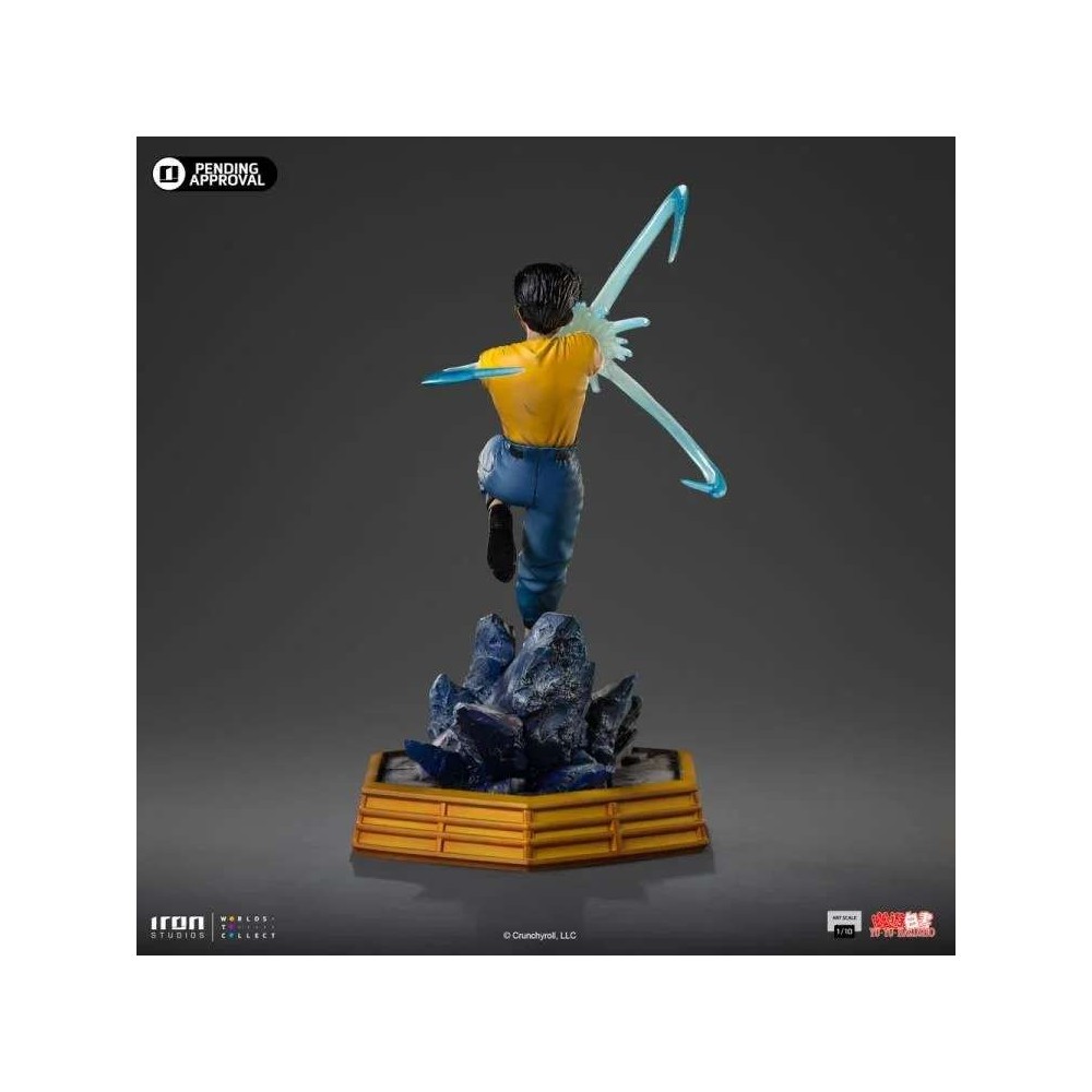 YU YU HAKUSHO YUSUKE URAMESHI ART SCALE 1/10 STATUA FIGURE IRON STUDIOS