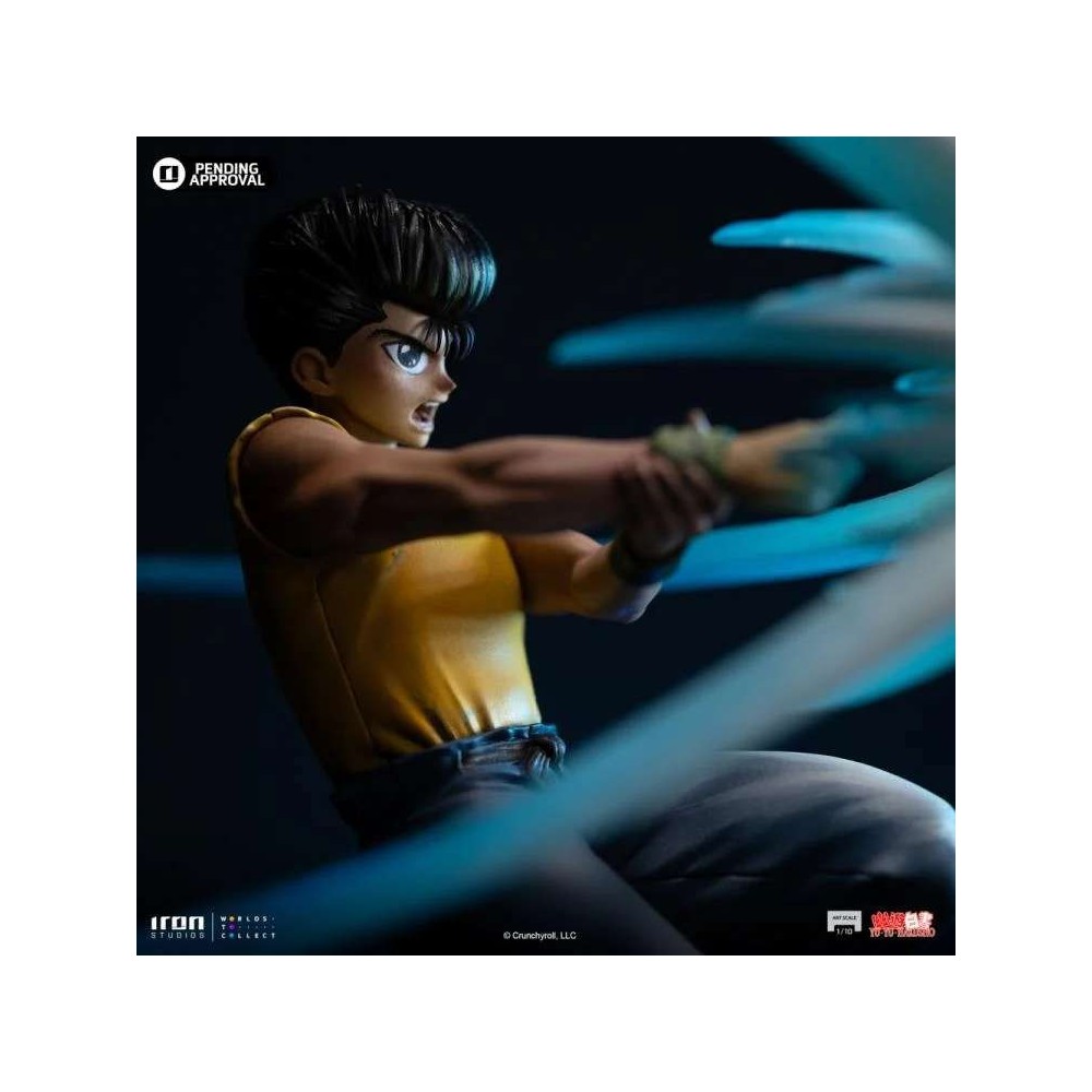 YU YU HAKUSHO YUSUKE URAMESHI ART SCALE 1/10 STATUA FIGURE IRON STUDIOS
