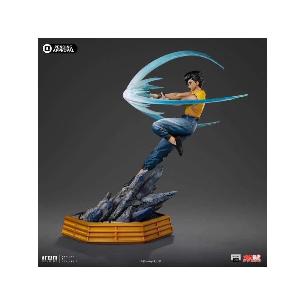 IRON STUDIOS YU YU HAKUSHO YUSUKE URAMESHI ART SCALE 1/10 RESIN STATUE