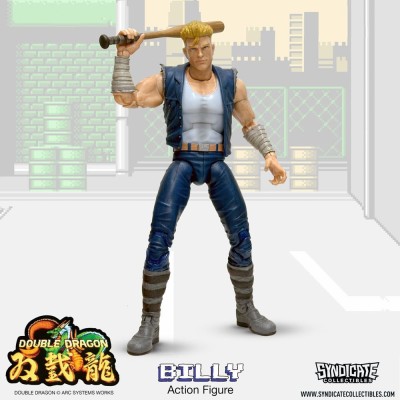 SYNDICATE COLLECTIBLES DOUBLE DRAGON BILLY DELUXE ACTION FIGURE