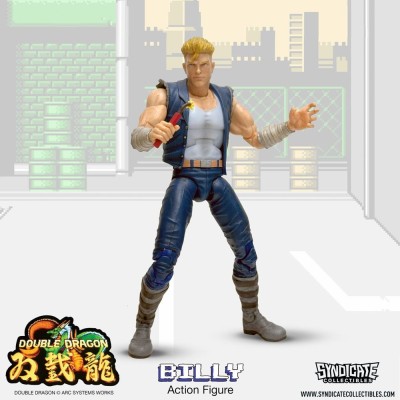 SYNDICATE COLLECTIBLES DOUBLE DRAGON BILLY DELUXE ACTION FIGURE