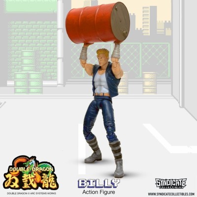 SYNDICATE COLLECTIBLES DOUBLE DRAGON BILLY DELUXE ACTION FIGURE