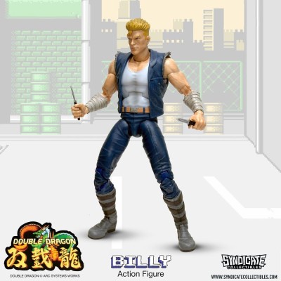 SYNDICATE COLLECTIBLES DOUBLE DRAGON BILLY DELUXE ACTION FIGURE