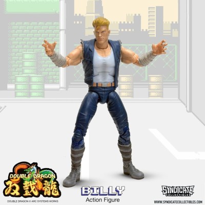 SYNDICATE COLLECTIBLES DOUBLE DRAGON BILLY DELUXE ACTION FIGURE