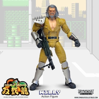 SYNDICATE COLLECTIBLES DOUBLE DRAGON WILLY DELUXE ACTION FIGURE