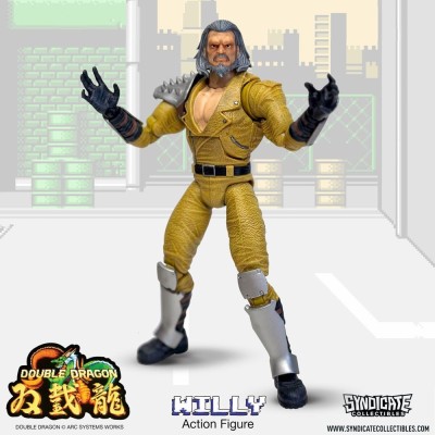 SYNDICATE COLLECTIBLES DOUBLE DRAGON WILLY DELUXE ACTION FIGURE