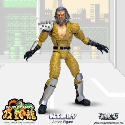 SYNDICATE COLLECTIBLES DOUBLE DRAGON WILLY DELUXE ACTION FIGURE