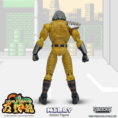 SYNDICATE COLLECTIBLES DOUBLE DRAGON WILLY DELUXE ACTION FIGURE