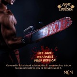 SYNDICATE COLLECTIBLES ARMY OF DARKNESS ASH CHAINSAW PROP REPLICA 71CM