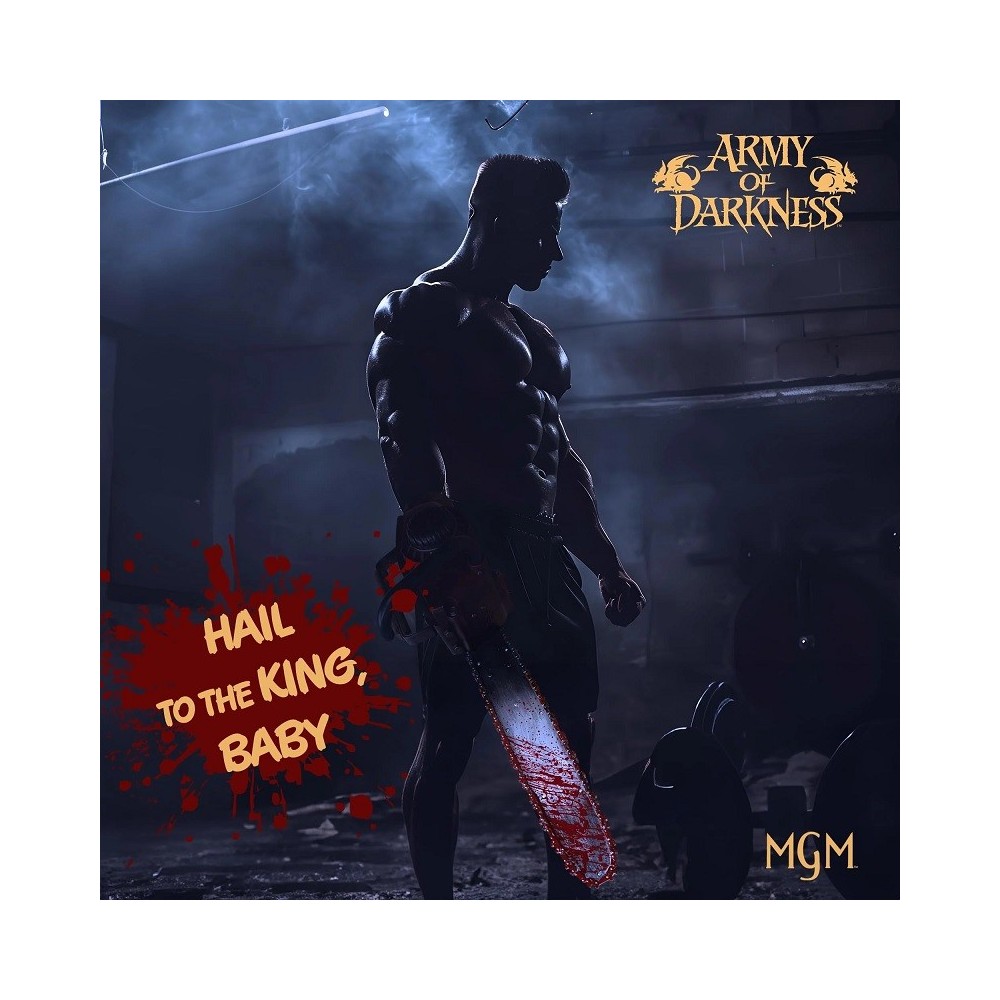 SYNDICATE COLLECTIBLES ARMY OF DARKNESS ASH CHAINSAW PROP REPLICA 71CM