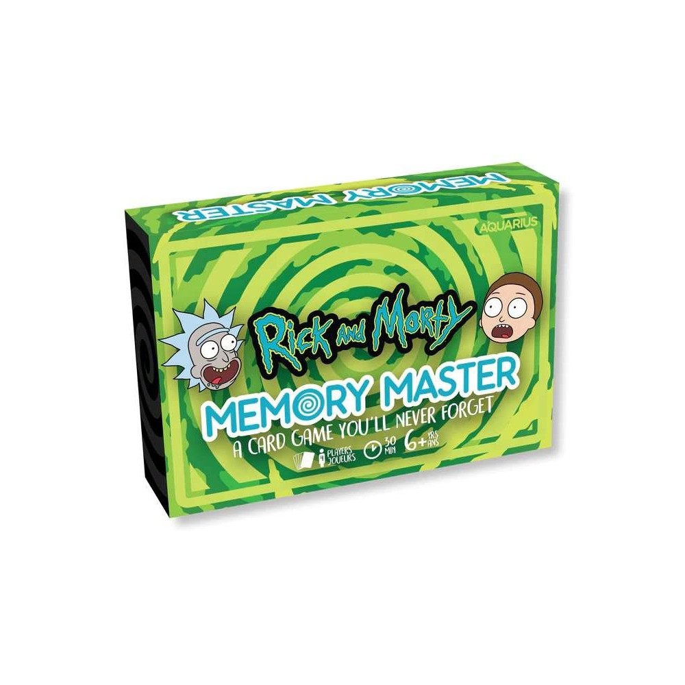 AQUARIUS ENT RICK AND MORTY MEMORY MASTER CARD GAME