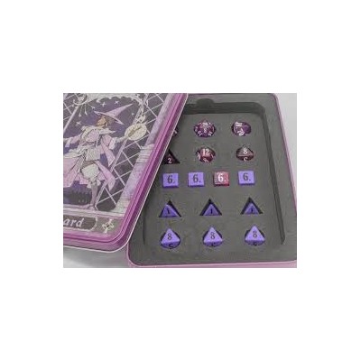 THE WIZARD CHARACTER CLASS EPIC RPG DICE SET 16 DADI BEADLE AND GRIMM'S