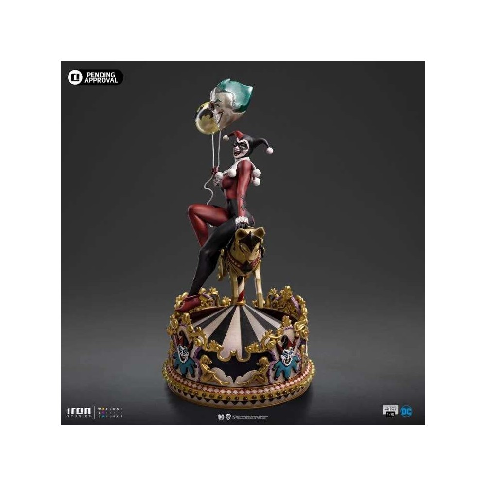 IRON STUDIOS HARLEY QUINN UNLEASHED BDS ART SCALE 1/10 RESIN STATUE FIGURE