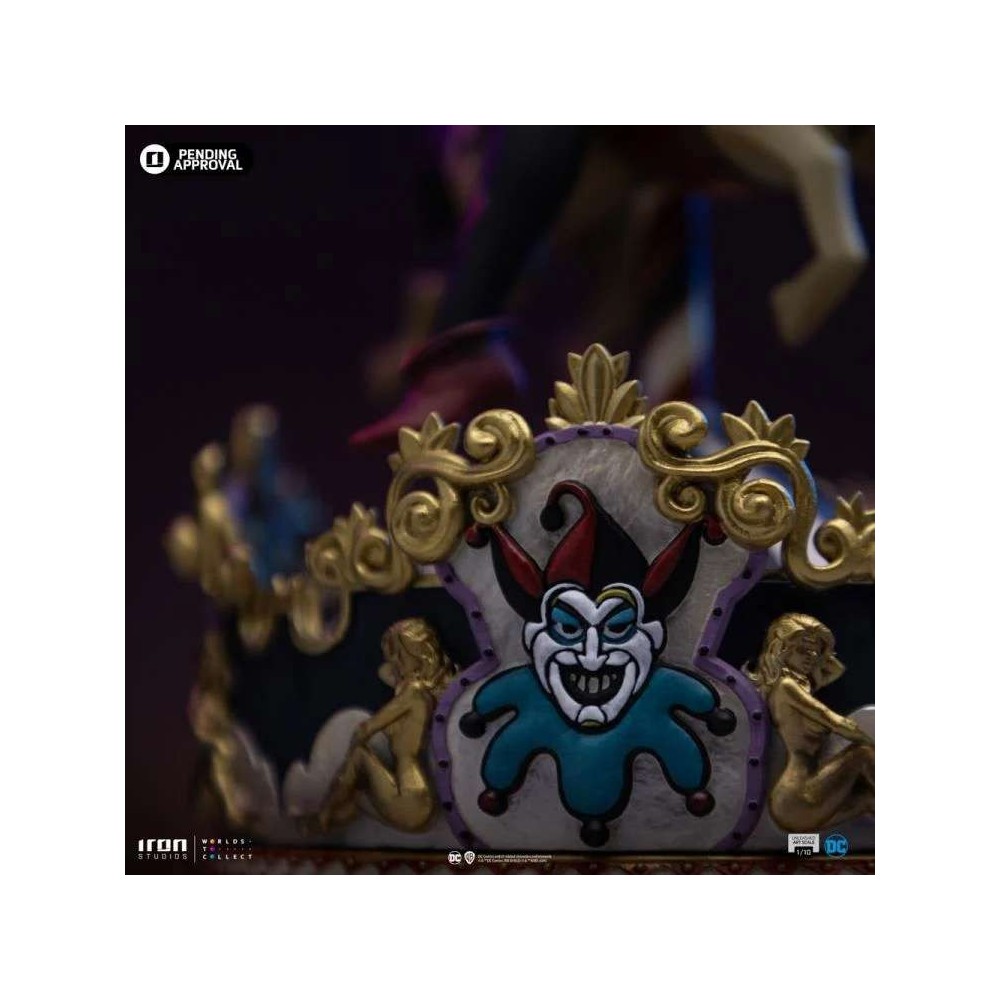 IRON STUDIOS HARLEY QUINN UNLEASHED BDS ART SCALE 1/10 RESIN STATUE FIGURE