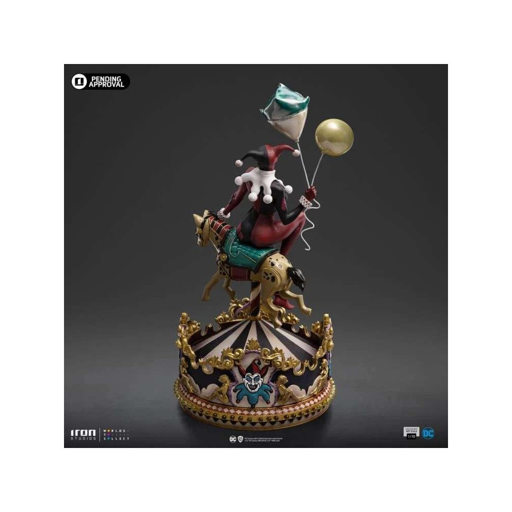 HARLEY QUINN UNLEASHED BDS ART SCALE 1/10 STATUA FIGURE IRON STUDIOS