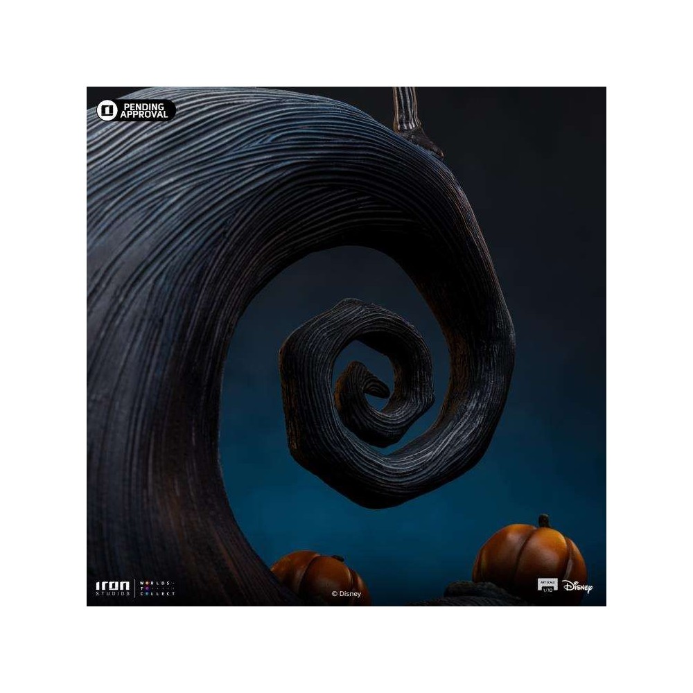 NIGHTMARE BEFORE CHRISTMAS JACK SKELLINGTON ART SCALE 1/10 STATUA FIGURE IRON STUDIOS