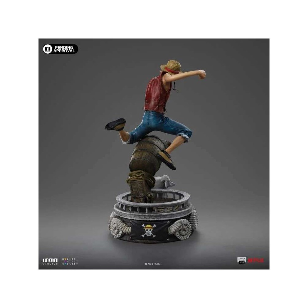 IRON STUDIOS ONE PIECE NETFLIX MONKEY D. LUFFY ART SCALE 1/10 RESIN STATUE FIGURE
