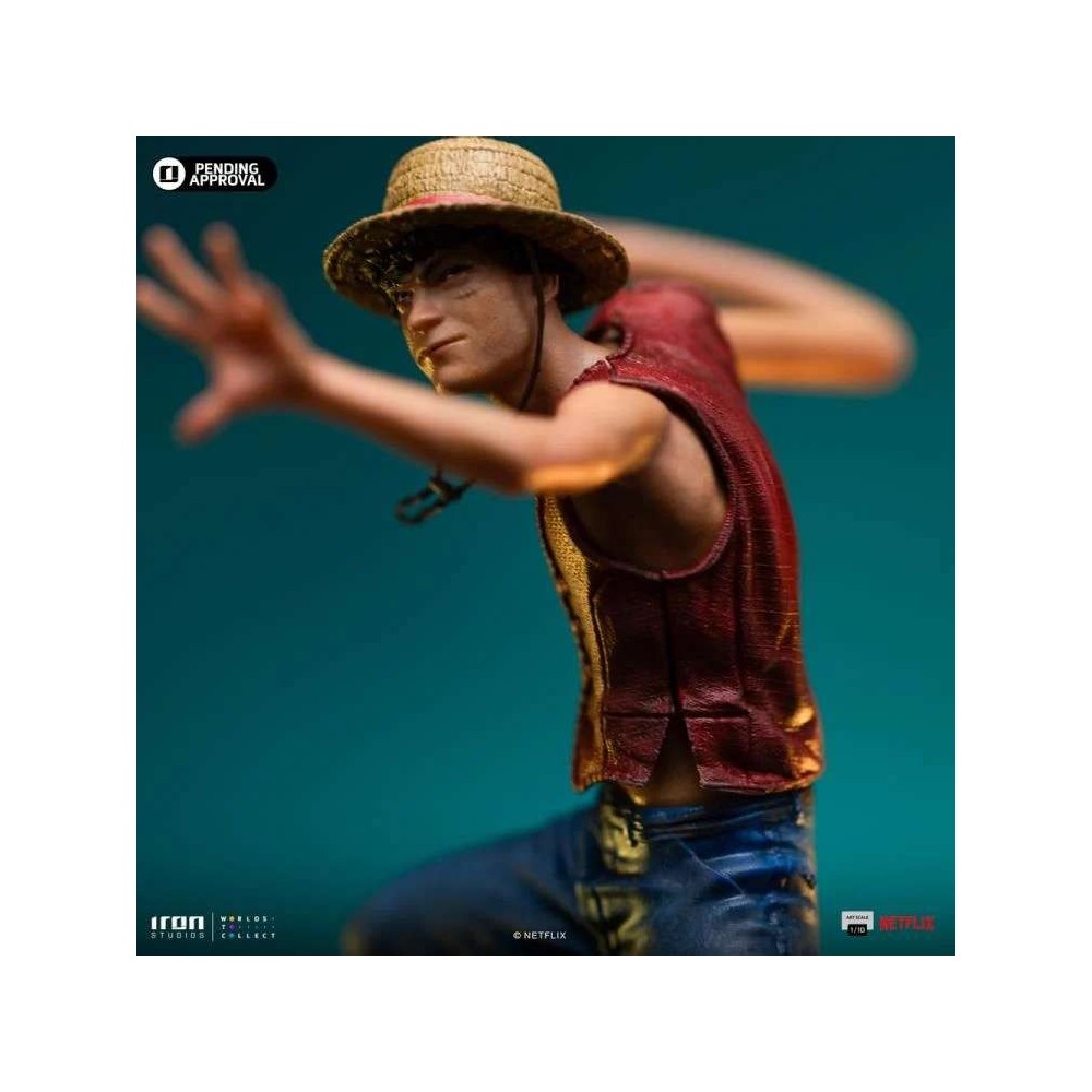 IRON STUDIOS ONE PIECE NETFLIX MONKEY D. LUFFY ART SCALE 1/10 RESIN STATUE FIGURE