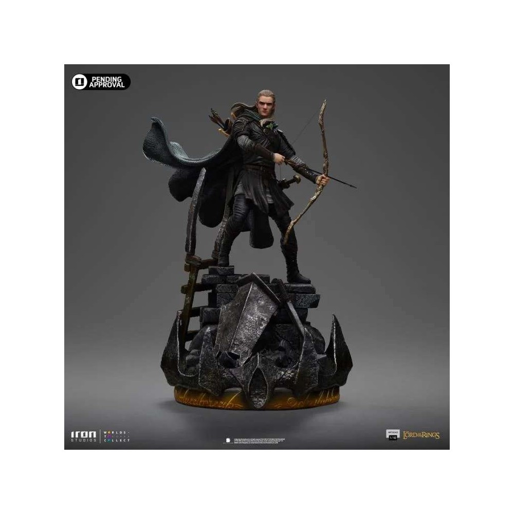 LORD OF THE RINGS LEGOLAS UNLEASHED ART SCALE 1/10 STATUA FIGURE IRON STUDIOS