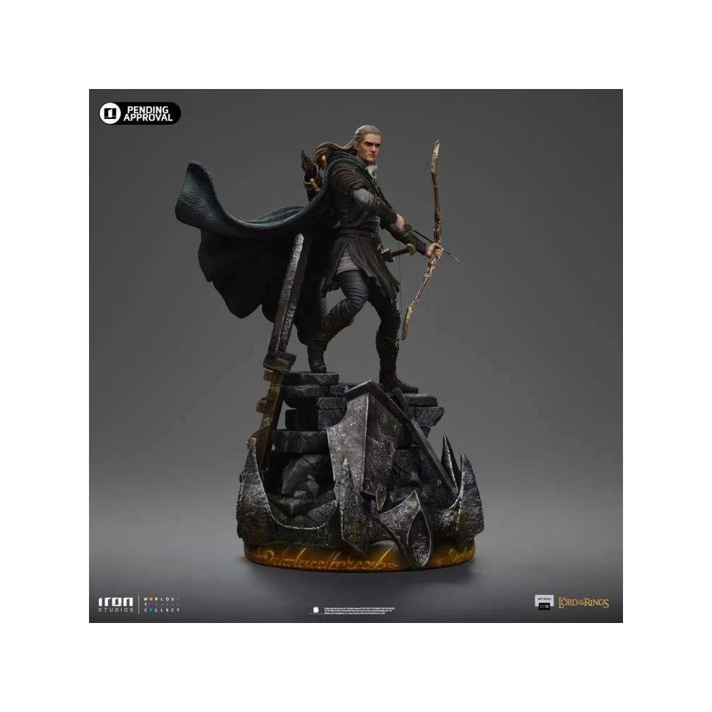 LORD OF THE RINGS LEGOLAS UNLEASHED ART SCALE 1/10 STATUA FIGURE IRON STUDIOS