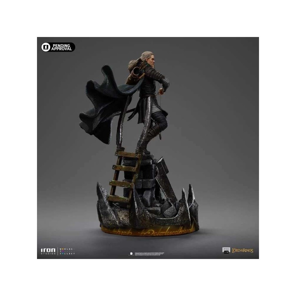 LORD OF THE RINGS LEGOLAS UNLEASHED ART SCALE 1/10 STATUA FIGURE IRON STUDIOS