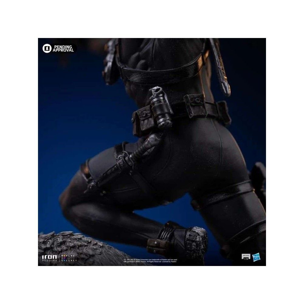 G.I. JOE SNAKE EYES ART SCALE 1/10 STATUA FIGURE IRON STUDIOS