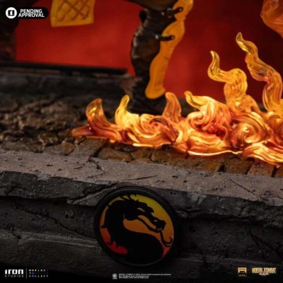 IRON STUDIOS MORTAL KOMBAT ART SCALE DELUXE SCORPION FATALITY SUB-ZERO 1/10 STATUE