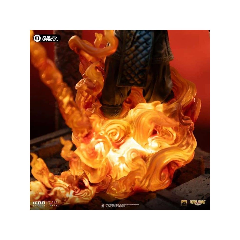 IRON STUDIOS MORTAL KOMBAT ART SCALE DELUXE SCORPION FATALITY SUB-ZERO 1/10 STATUE