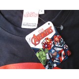 MAGLIA T SHIRT CAPTAIN AMERICA MARVEL AVENGERS SCUDO BLU